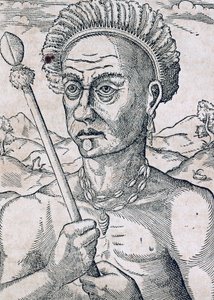 King Quoniambec, Brazil, from Universal Cosmology by Andre Thevet