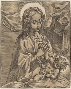 Madonna and Child by Andrea Andreani