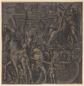 The Triumph of Julius Caesar: Caesar Triumphant by Andrea Andreani