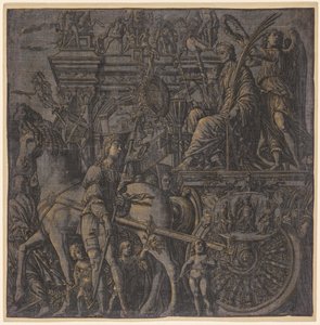 The Triumph of Julius Caesar: Caesar Triumphant, 1593-99 by Andrea Andreani