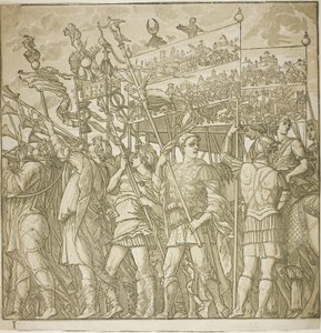 Triumph of Caesar by Andrea Andreani