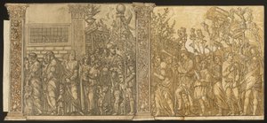 The Triumph of Julius Caesar by Andrea Andreani after Andrea Mantegna