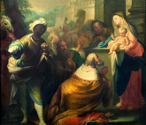 The Adoration of the Magi (detail)
