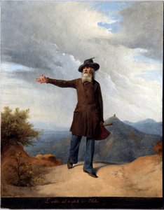 The Farewell to the Exile. With Giuseppe Mazzini Forced to Exile in Switzerland in 1831 by Andrea Gastaldi