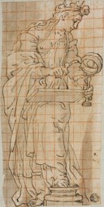 Allegory of Geometry by Andrea Lilio