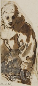 Monk Turning Sideways