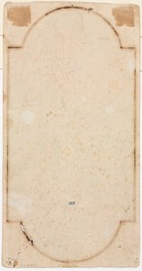 Fragment of an Arch tracing from recto verso by Andrea Locatelli