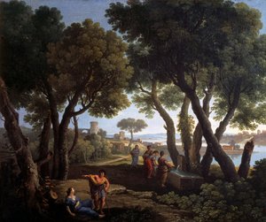 Landscape with Women at a Well
