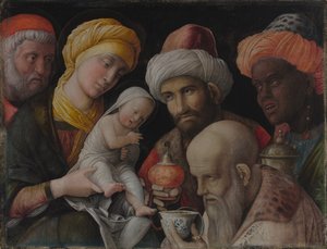 Adoration of the Magi by Andrea Mantegna