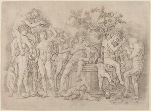 Bacchanal with a Wine Vat