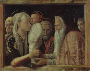 The Presentation of Christ in the Temple by Andrea Mantegna