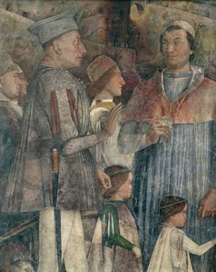 Louis II, Cardinal Francesco, Francesco II and Sigismondo Gonzaga (detail)
