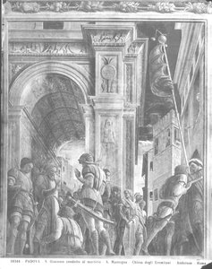 St. James the Great on his Way to Execution (detail)