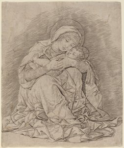 The Virgin and Child by Andrea Mantegna
