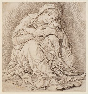 The Virgin and Child by Andrea Mantegna