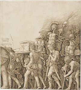 Triumph of Caesar: Soldiers Carrying Trophies
