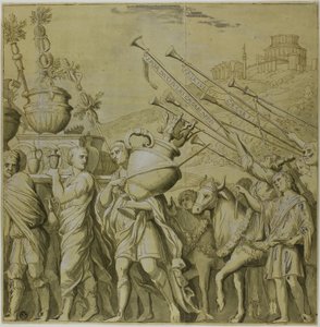 Triumphs of Julius Caesar: Canvas No. IV