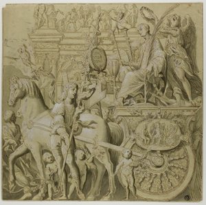 Triumphs of Julius Caesar: Canvas No. IX