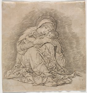 Virgin and Child by Andrea Mantegna