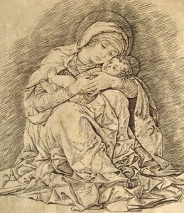 Virgin and Child by Andrea Mantegna