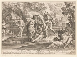 Mercury Gives Bacchus to the Nymphs of Nysa
