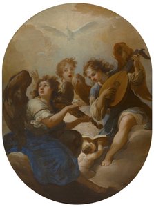 Three Music Making Angels by Andrea Procaccini