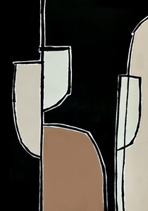 Clean Lined Abstract by Andrea Reichhart