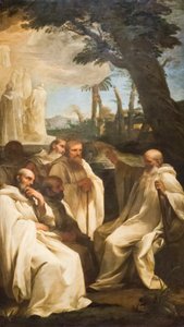 Vision of Saint Romuald by Andrea Sacchi