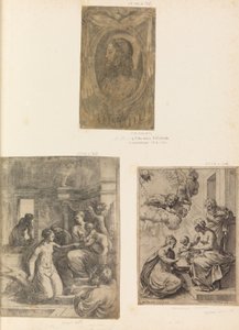 Head of Christ, Virgin and Child with St Catherine, ca. 1550