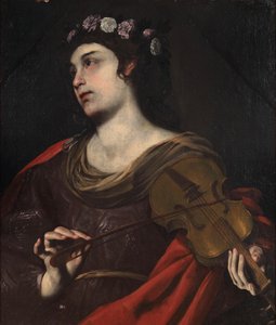 Saint Cecilia by Andrea Vaccaro