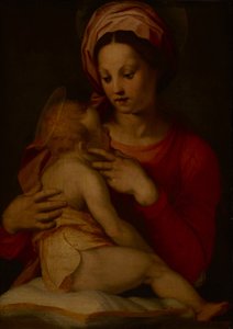 The Madonna and Child by Andrea del (attr.to) Sarto