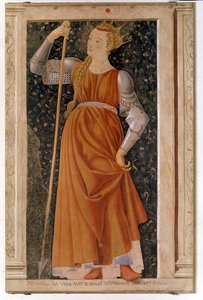 Tomyris the queen who reigned over the Massagetae by Andrea del Castagno