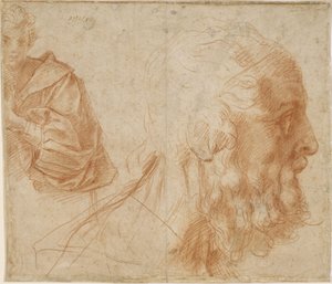 A Youth and the Head of an Old Man Homer