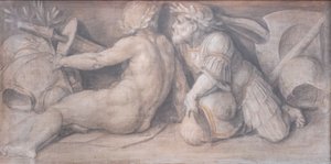 Scene with Figures in the Classical Style by Andrea del Sarto