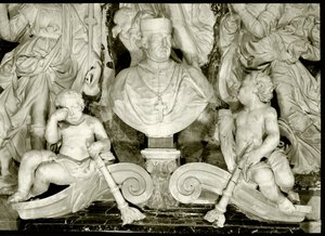 Funerary monument of Cardinal Forteguerri (detail) by Andrea del Verrocchio
