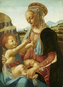 Mary with the Child by Andrea del Verrocchio