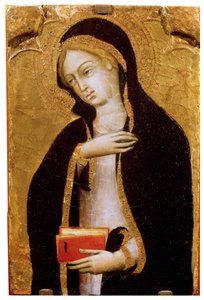 Virgin Annunciate by Andrea di Bartolo