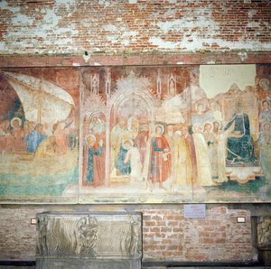 St Ranieri in the Holy Land by Andrea di Bonaiuto