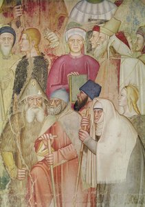 The Church Militant and Triumphant, in the Spanish Chapel, detail of the right hand side, c.1369