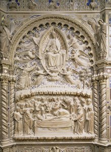 Tabernacle (detail) by Andrea di Cione Orcagna