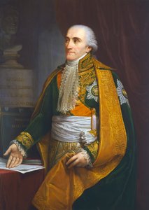 Portrait of Luigi Giuseppe Arborio di Gattinara, Marquis of Breme, Minister of Interior of Kingdom of Italy