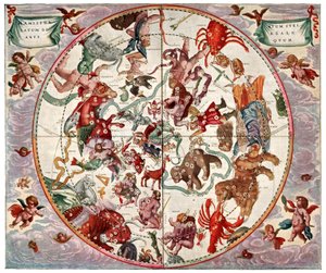 Celestial Planisphere: Northern Hemisphere