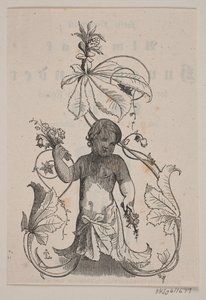 Genius with Flowers in Hands by Andreas Flinch