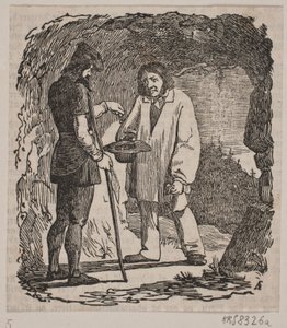 Rübezahl and the Farmer by Andreas Flinch