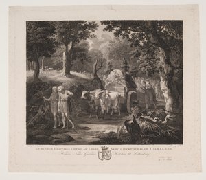 The Goddess Henthas Extract from Lejre Forest in Herthadalen in Zealand by Andreas Flint