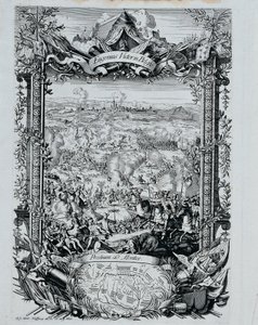 The Victory of Prince Eugene Francis of Savoy in Belgium by Andreas Matthias Wolffgang