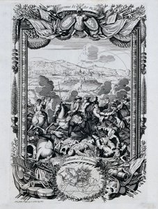 The Victory of Prince Eugene of Savoy in Italy by Andreas Matthias Wolffgang