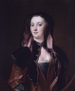 Lady in Black and Red Dress