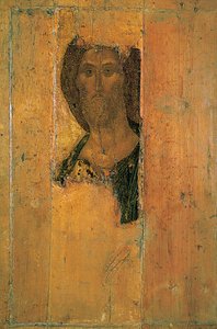Salvator Mundi (Saviour of the World), c. 1410 by Andrei Rublev