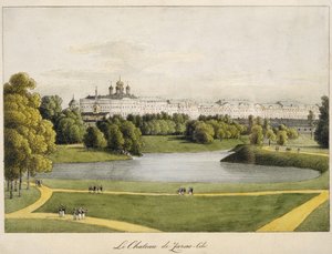 The Catherine Palace in Tsarskoye Selo, 1821-1822